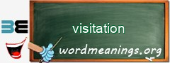 WordMeaning blackboard for visitation